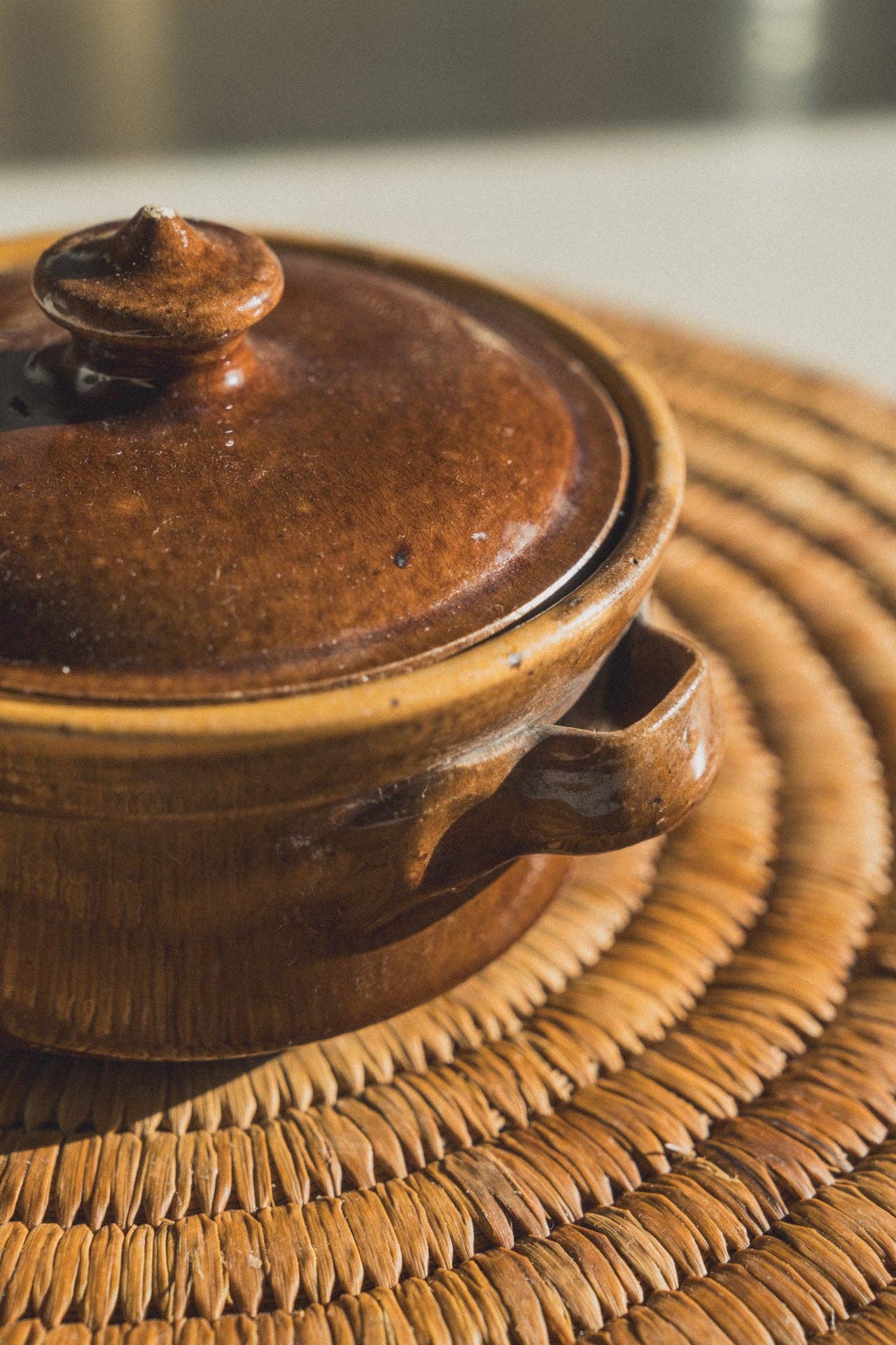 Antique French Small Casserole Dish | Lille Shoppe